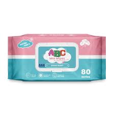 ABC BABY WET WIPES 80pcs per pack (Non-Alcohol) 24S