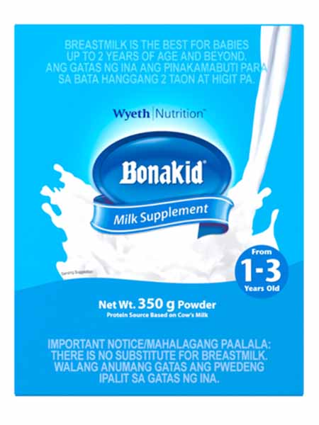 BONAKID GROWING-UP MILK 1-3YRS BOX 18/350G