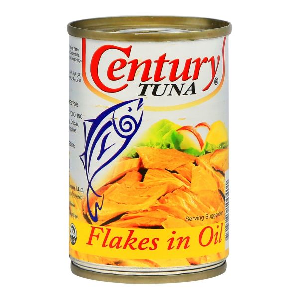 CENTURY TUNA FLAKES IN OIL 50/155G