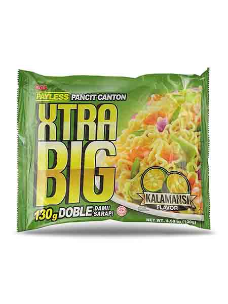 PAYLESS PANCIT CANTON XTRA BIG KALAMANSI FLAVOR 125GX48S