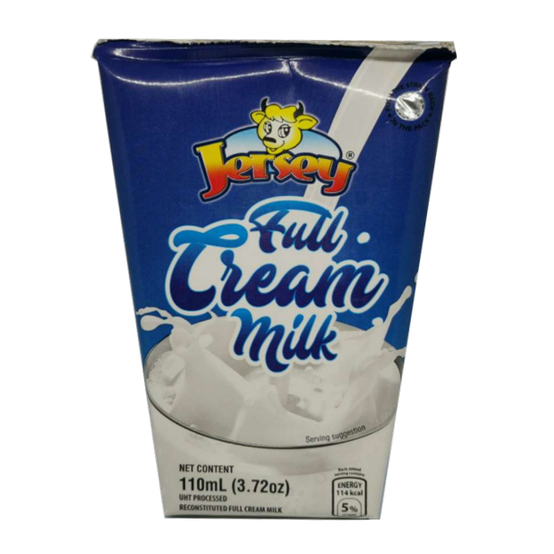 JERSEY FULL CREAM MILK 110ML/60