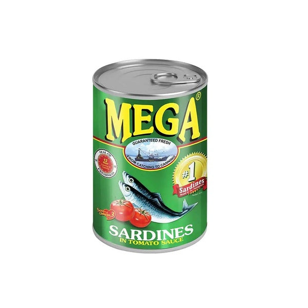 MEGA SARDINES TOMATO EASY OPEN 100/155G