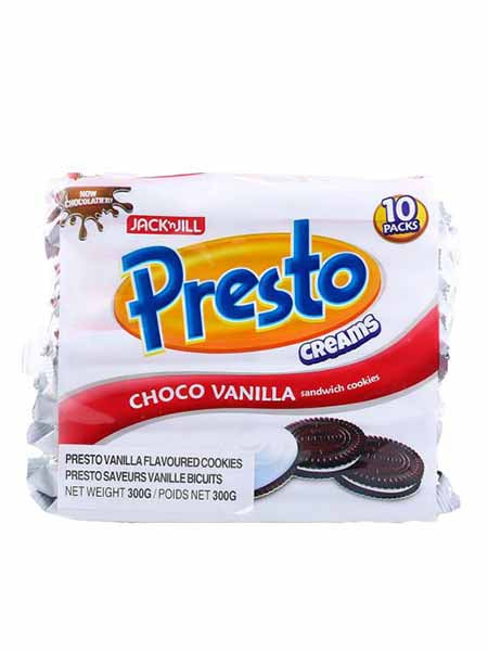 PRESTO CREAMS VANILLA 20/10/30G