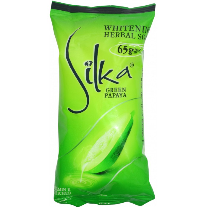 SILKA SOAP PAPAYA (GREEN) 8/12/65G