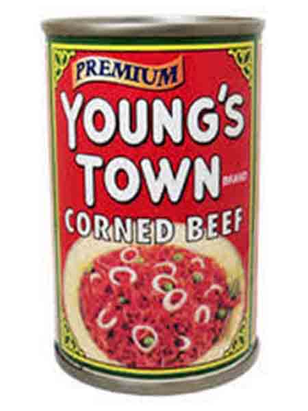 YOUNG'S TOWN CORNED BEEF EASY OPEN 100/150G