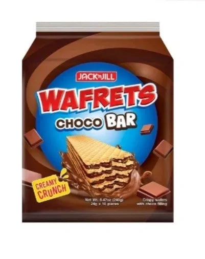 WAFRETS BAR CHOCOLATE 24/10/24G