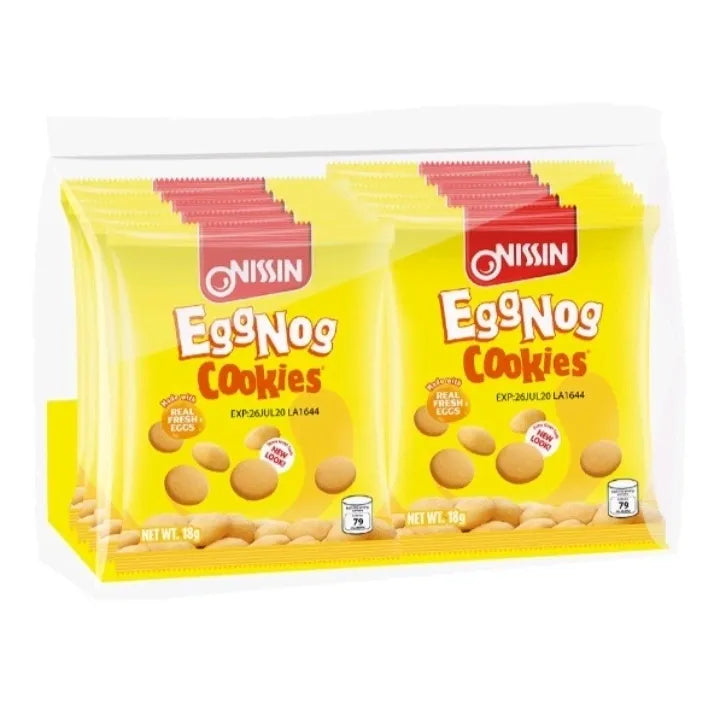 NISSIN EGGNOG COOKIES 10/10/18G
