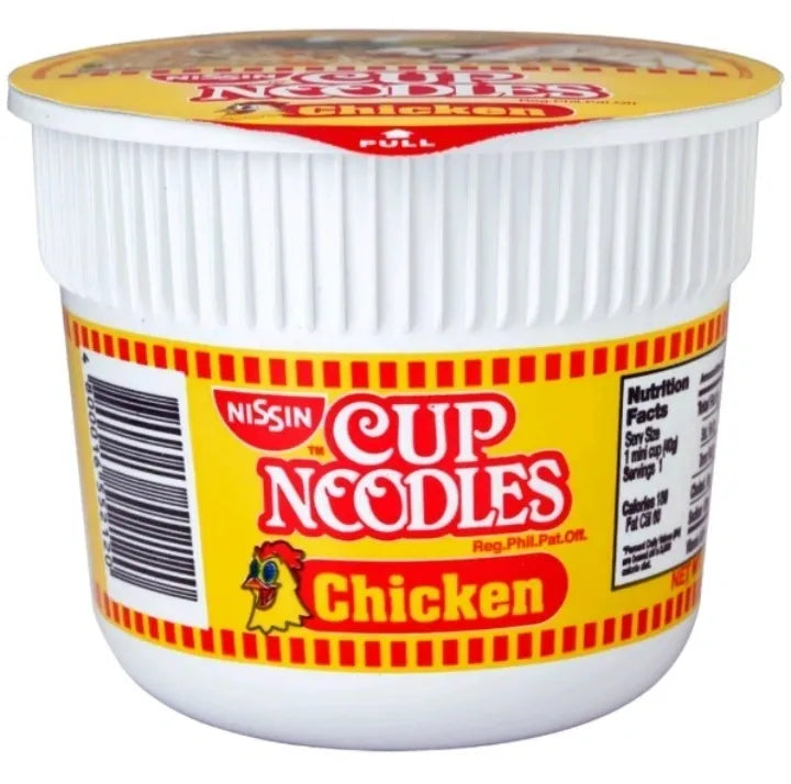 NISSIN MINI CUP NOODLES CHICKEN 48/40G