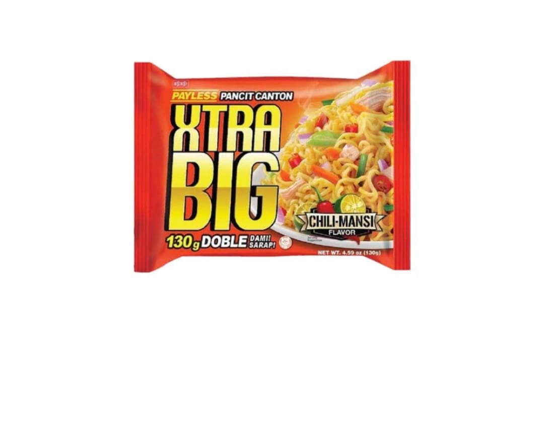 PAYLESS PANCIT CANTON XTRA BIG CHILI MANSI FLAVOR 125GX48S