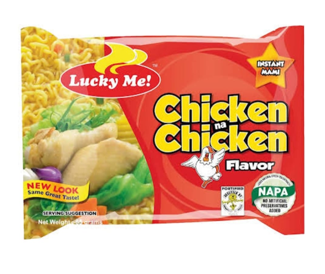 LUCKY ME! INSTANT NOODLES CHICKEN 72/55G