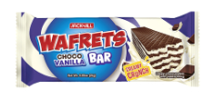 WAFRETS BAR CHOCO VANILLA 24/10/24G