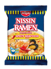 NISSIN RAMEN SEAFOOD SPICY 72/59G