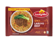 LUCKY ME! INSTANT NOODLES SPICY BEEF 72/50G