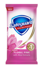 SAFEGUARD SOAP FLORAL PINK 162/55G