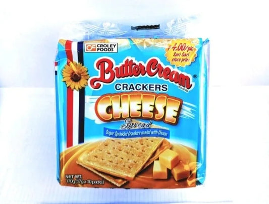 BUTTER CREAM CRACKERS CHEESE SPREAD 10X20s