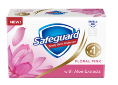 SAFEGUARD SOAP FLORAL PINK 96/78G